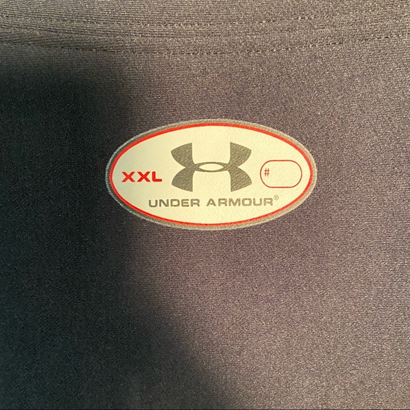 Under Armour Men’s Coldgear Top Black XXL - Picture 7 of 7